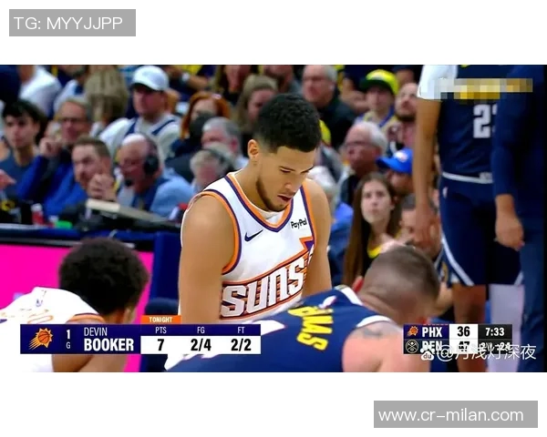 布克关键时刻罚球稳健全场19投7中贡献26分3篮板9助攻2抢断表现出色